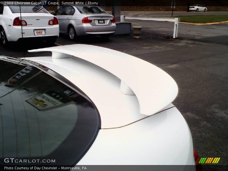 Summit White / Ebony 2009 Chevrolet Cobalt LT Coupe