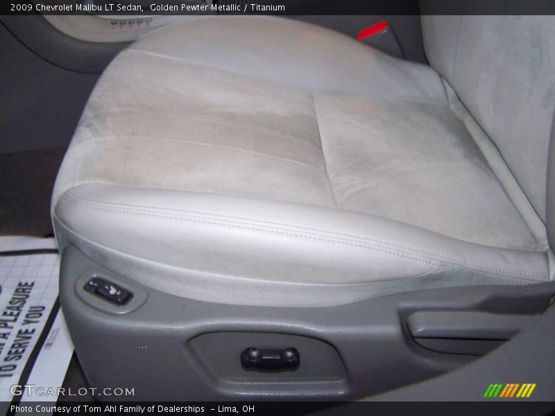 Golden Pewter Metallic / Titanium 2009 Chevrolet Malibu LT Sedan