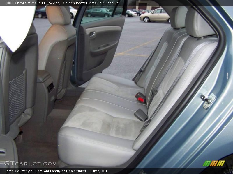 Golden Pewter Metallic / Titanium 2009 Chevrolet Malibu LT Sedan