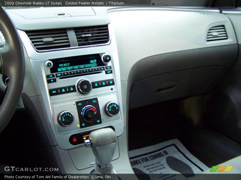 Golden Pewter Metallic / Titanium 2009 Chevrolet Malibu LT Sedan