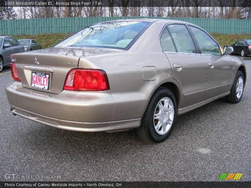 Bodega Beige Pearl / Tan 2003 Mitsubishi Galant ES