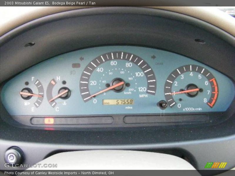Bodega Beige Pearl / Tan 2003 Mitsubishi Galant ES