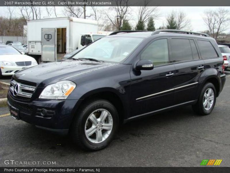 Capri Blue Metallic / Macadamia 2007 Mercedes-Benz GL 450