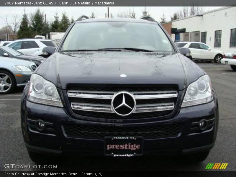 Capri Blue Metallic / Macadamia 2007 Mercedes-Benz GL 450