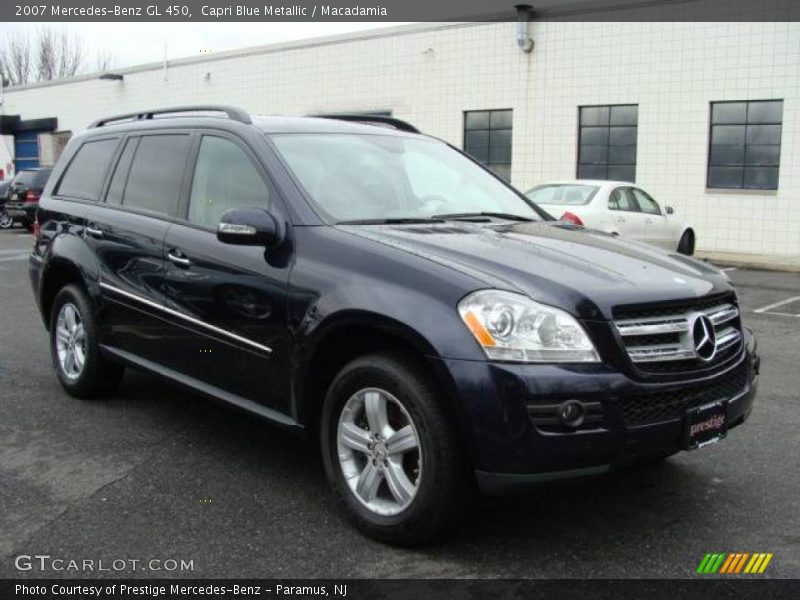 Capri Blue Metallic / Macadamia 2007 Mercedes-Benz GL 450