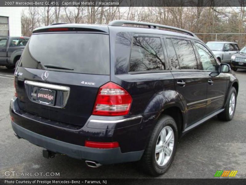 Capri Blue Metallic / Macadamia 2007 Mercedes-Benz GL 450