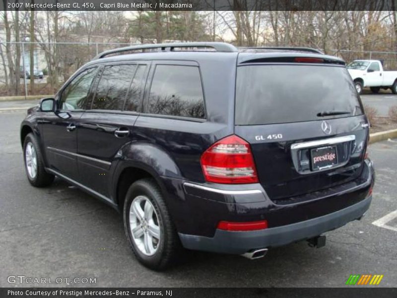 Capri Blue Metallic / Macadamia 2007 Mercedes-Benz GL 450