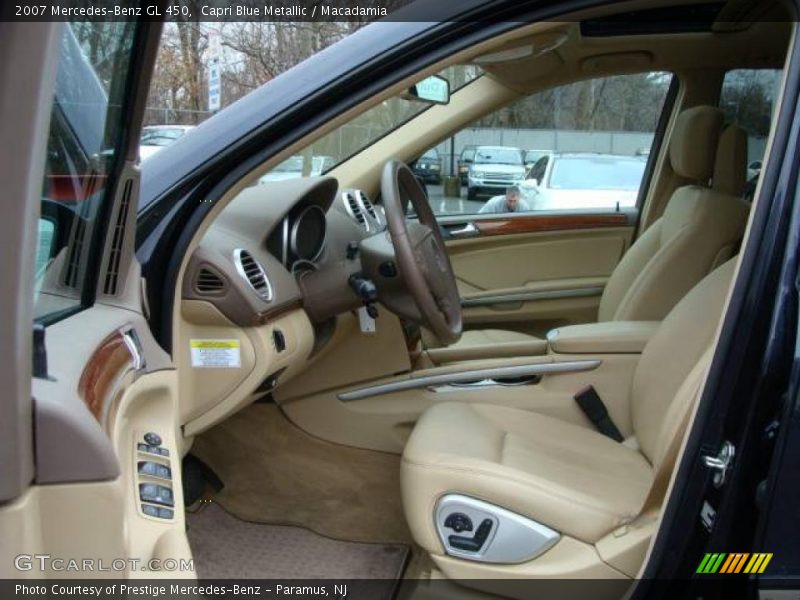 Capri Blue Metallic / Macadamia 2007 Mercedes-Benz GL 450