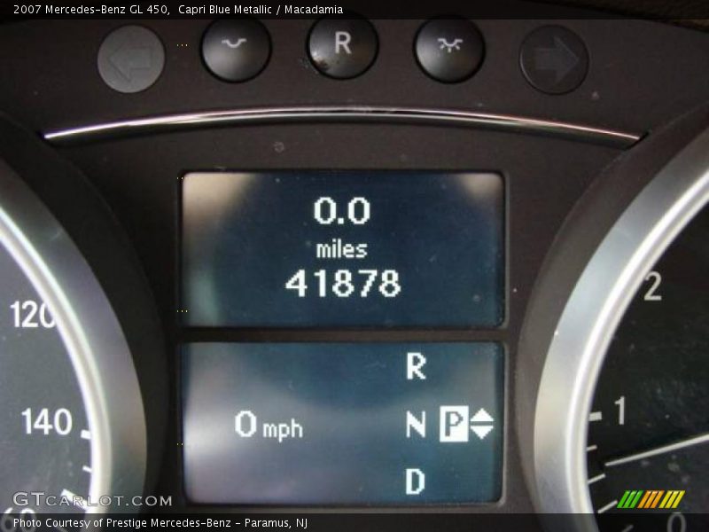 Capri Blue Metallic / Macadamia 2007 Mercedes-Benz GL 450