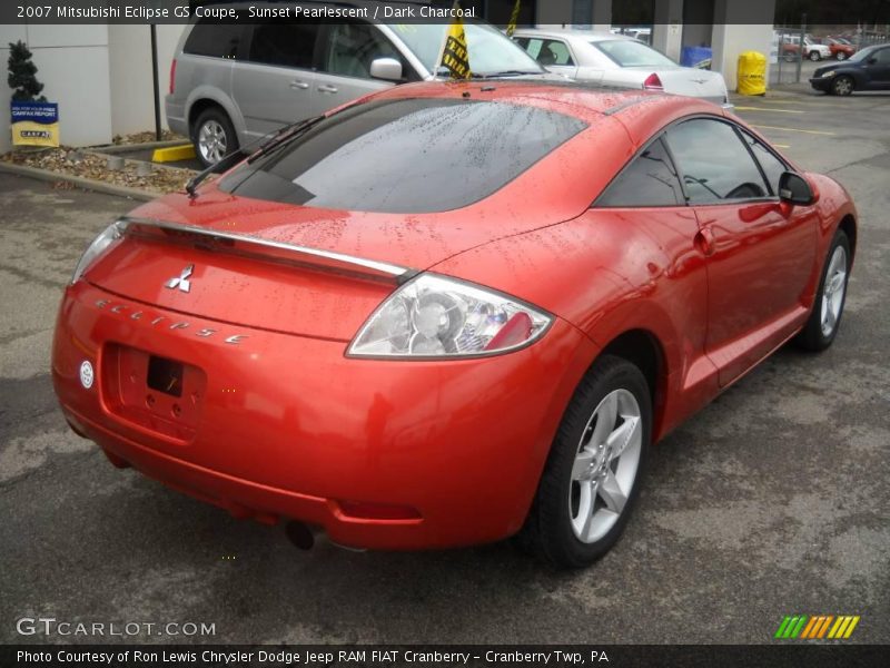 Sunset Pearlescent / Dark Charcoal 2007 Mitsubishi Eclipse GS Coupe