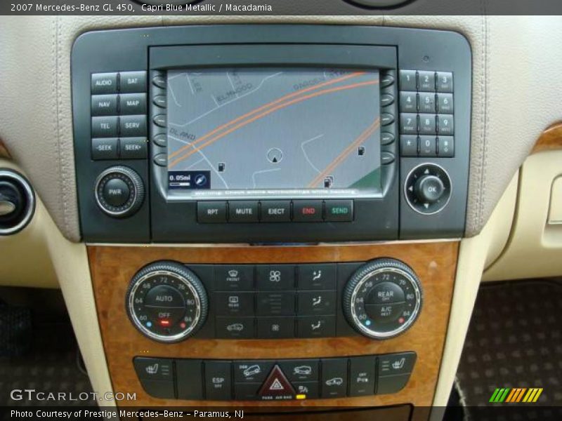 Capri Blue Metallic / Macadamia 2007 Mercedes-Benz GL 450