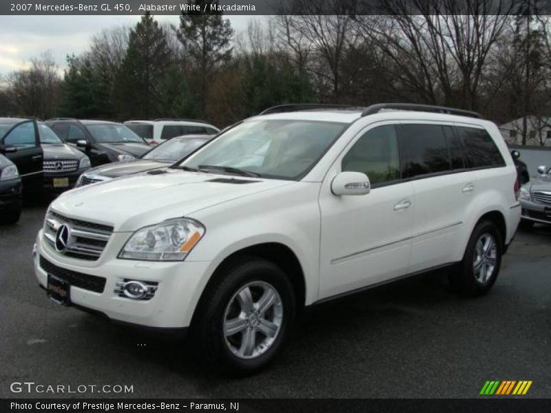Alabaster White / Macadamia 2007 Mercedes-Benz GL 450