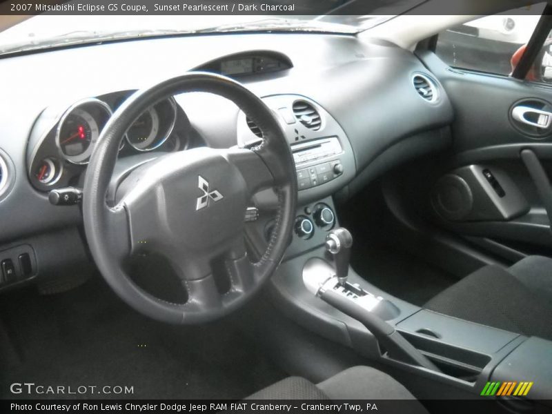 Sunset Pearlescent / Dark Charcoal 2007 Mitsubishi Eclipse GS Coupe