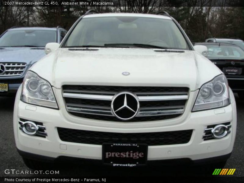 Alabaster White / Macadamia 2007 Mercedes-Benz GL 450