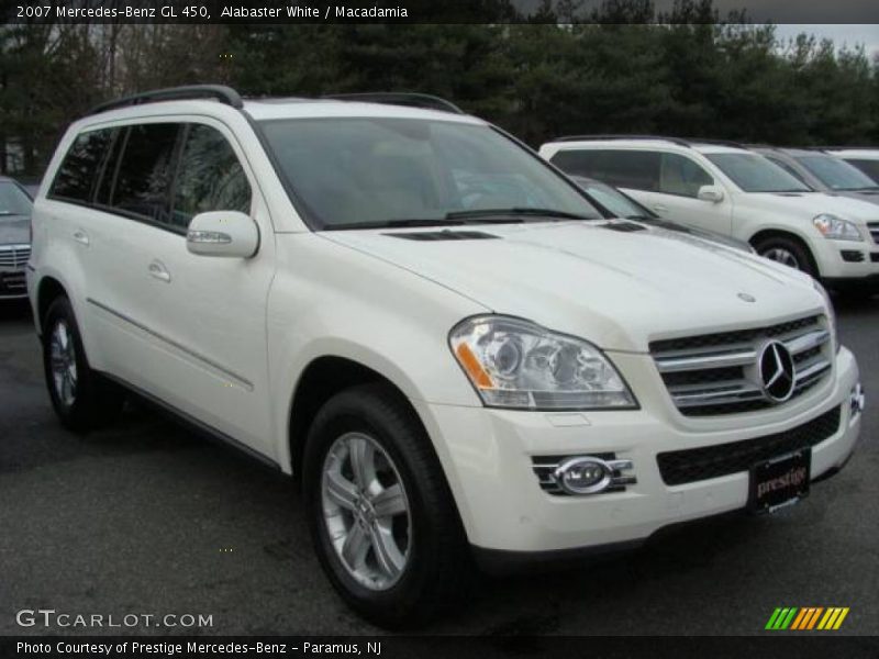 Alabaster White / Macadamia 2007 Mercedes-Benz GL 450