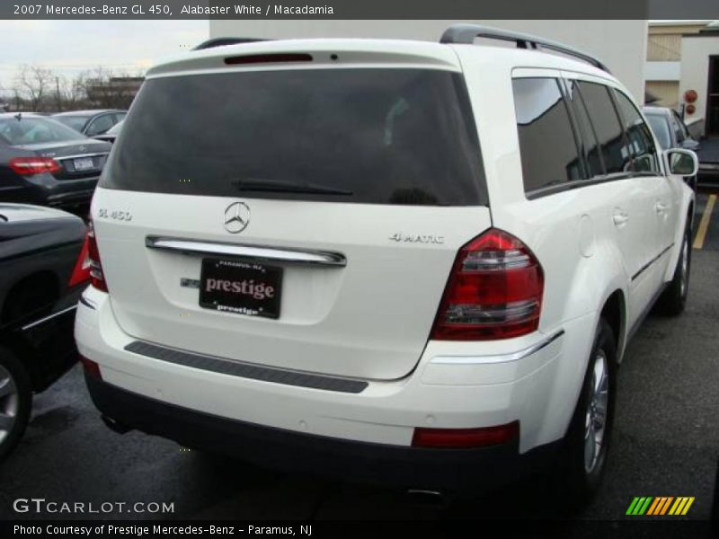 Alabaster White / Macadamia 2007 Mercedes-Benz GL 450