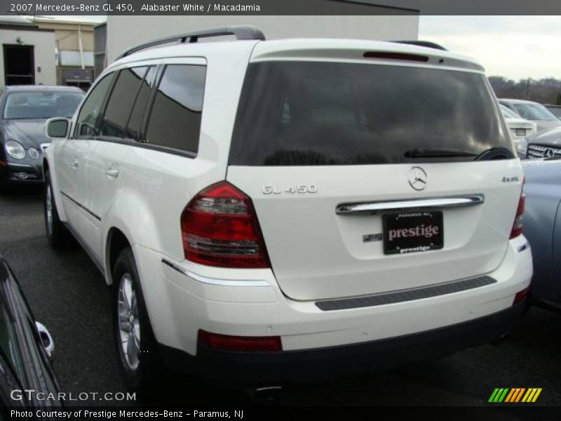 Alabaster White / Macadamia 2007 Mercedes-Benz GL 450