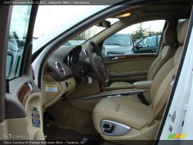 Alabaster White / Macadamia 2007 Mercedes-Benz GL 450
