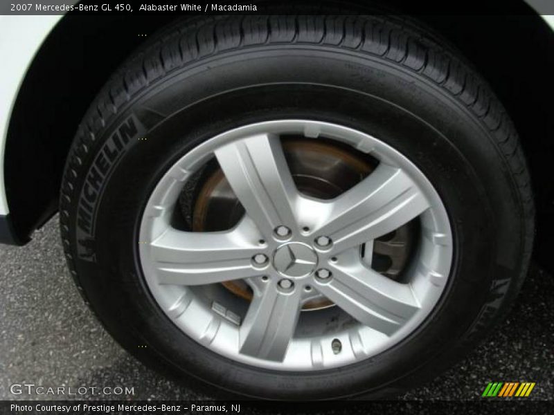Alabaster White / Macadamia 2007 Mercedes-Benz GL 450