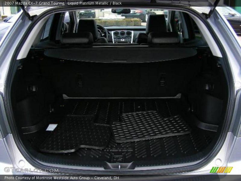 Liquid Platinum Metallic / Black 2007 Mazda CX-7 Grand Touring