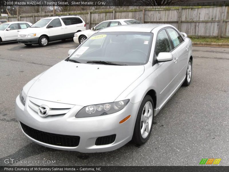 Silver Metallic / Gray 2008 Mazda MAZDA6 i Touring Sedan
