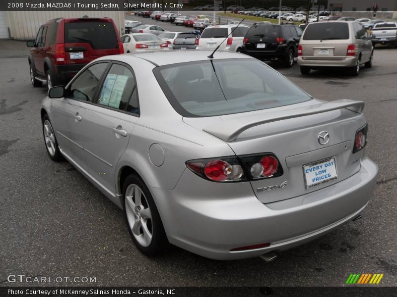 Silver Metallic / Gray 2008 Mazda MAZDA6 i Touring Sedan