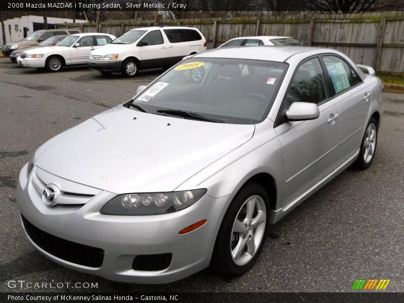 Silver Metallic / Gray 2008 Mazda MAZDA6 i Touring Sedan