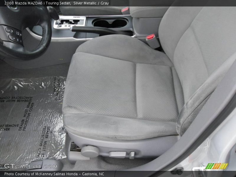 Silver Metallic / Gray 2008 Mazda MAZDA6 i Touring Sedan