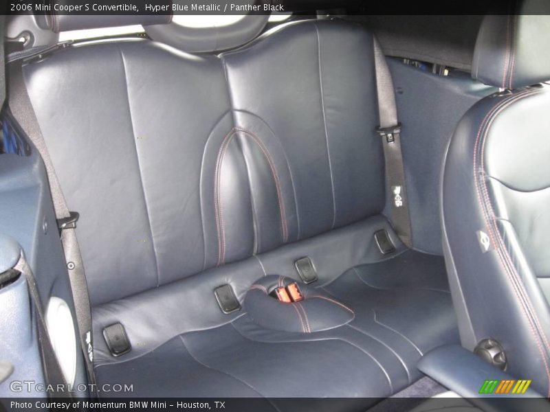 Hyper Blue Metallic / Panther Black 2006 Mini Cooper S Convertible