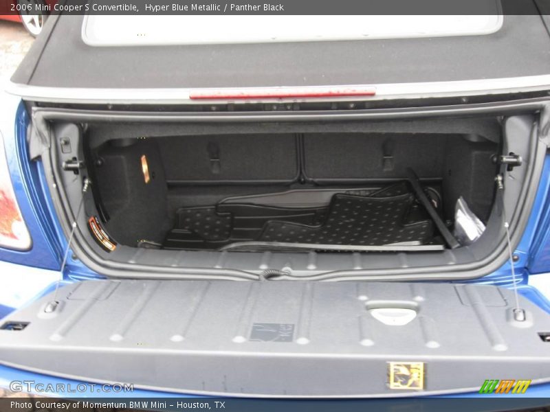 Hyper Blue Metallic / Panther Black 2006 Mini Cooper S Convertible