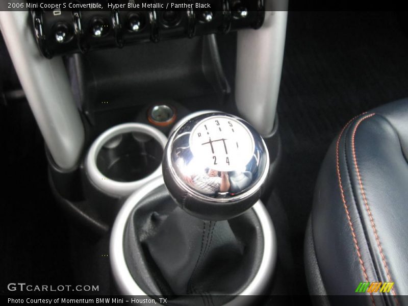 Hyper Blue Metallic / Panther Black 2006 Mini Cooper S Convertible