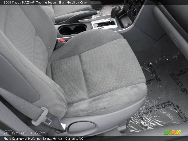 Silver Metallic / Gray 2008 Mazda MAZDA6 i Touring Sedan