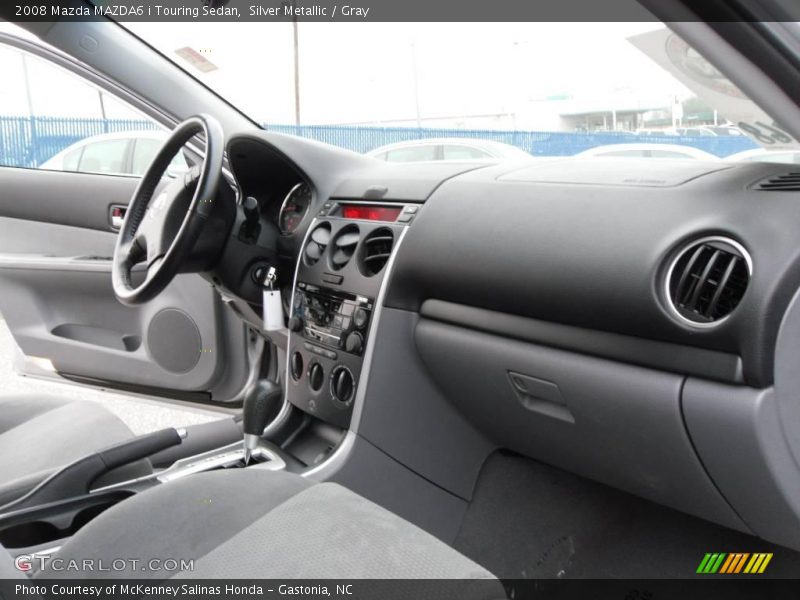 Silver Metallic / Gray 2008 Mazda MAZDA6 i Touring Sedan
