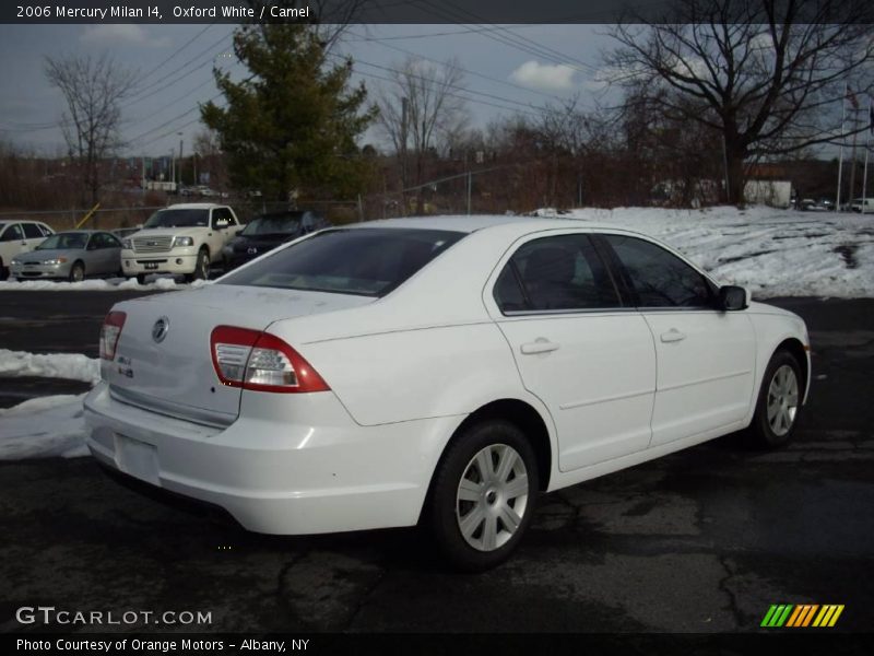 Oxford White / Camel 2006 Mercury Milan I4