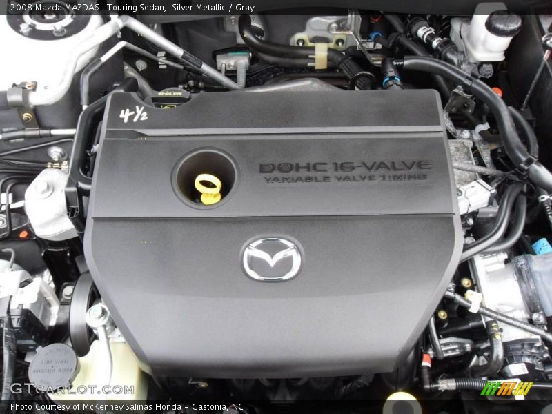 Silver Metallic / Gray 2008 Mazda MAZDA6 i Touring Sedan