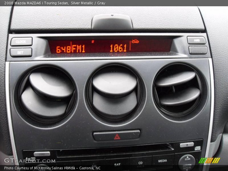 Silver Metallic / Gray 2008 Mazda MAZDA6 i Touring Sedan