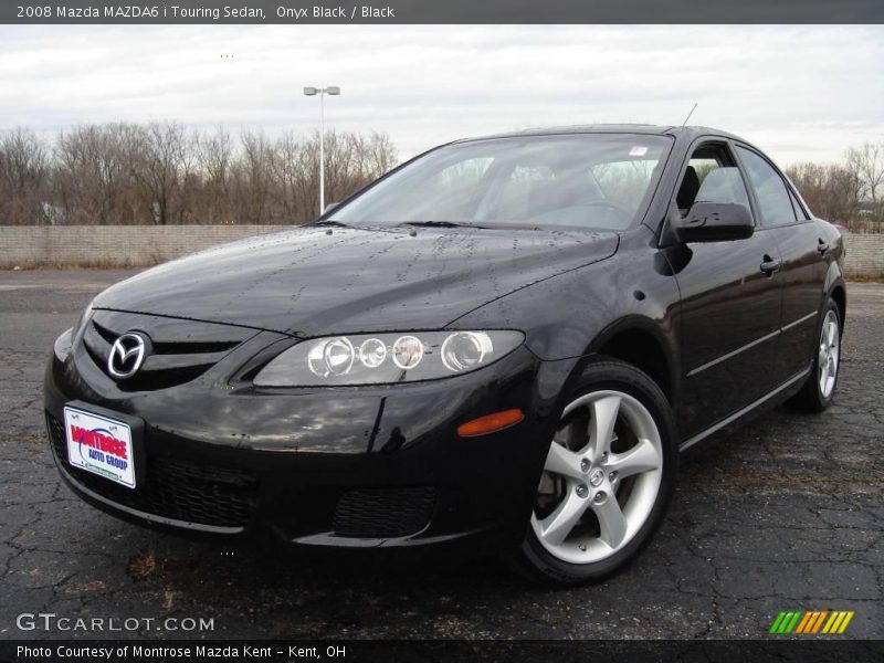 Onyx Black / Black 2008 Mazda MAZDA6 i Touring Sedan
