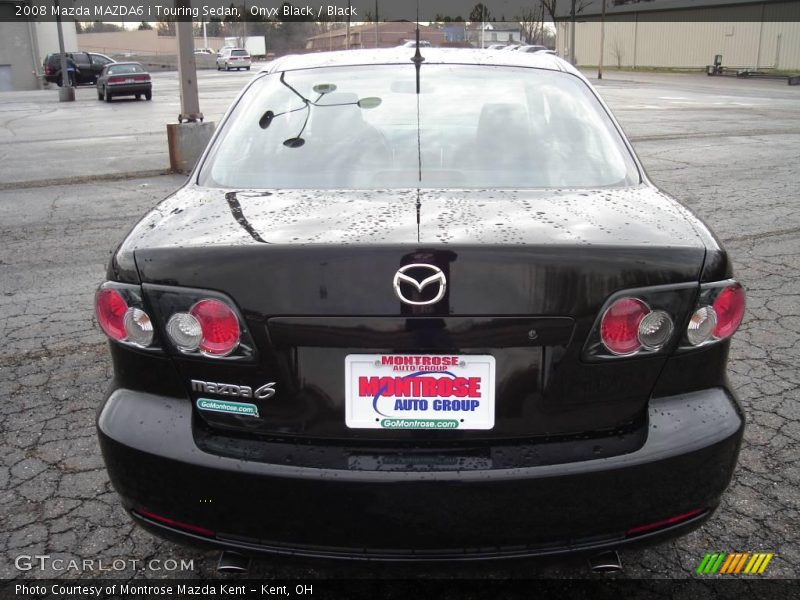 Onyx Black / Black 2008 Mazda MAZDA6 i Touring Sedan