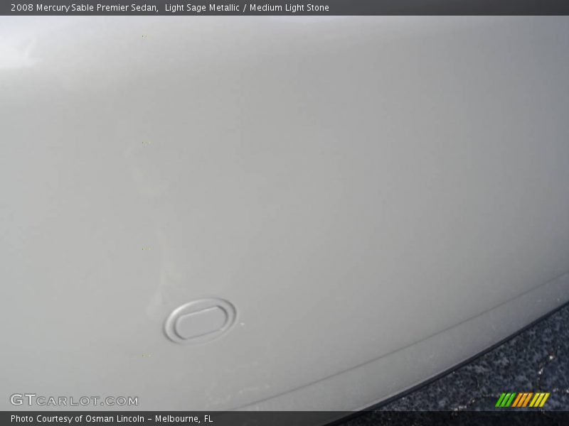 Light Sage Metallic / Medium Light Stone 2008 Mercury Sable Premier Sedan