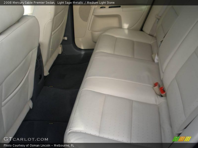 Light Sage Metallic / Medium Light Stone 2008 Mercury Sable Premier Sedan