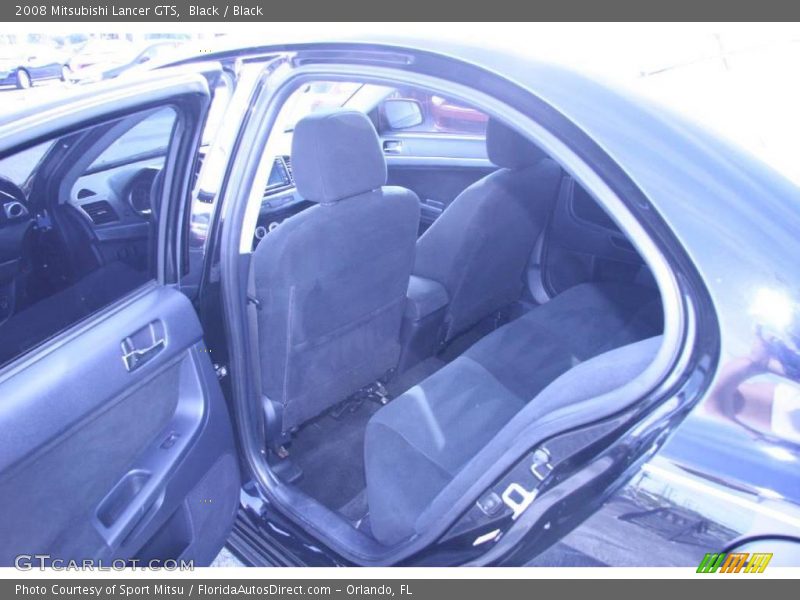 Black / Black 2008 Mitsubishi Lancer GTS