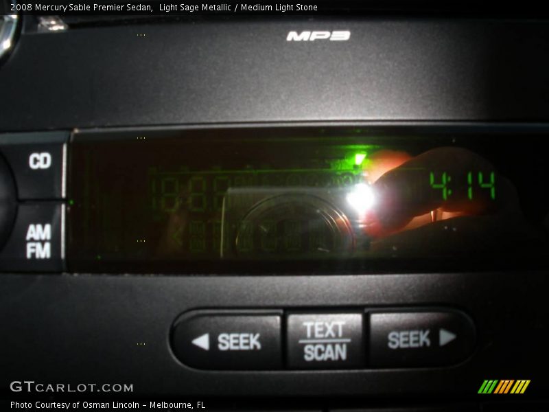Light Sage Metallic / Medium Light Stone 2008 Mercury Sable Premier Sedan