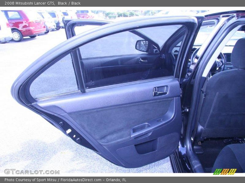 Black / Black 2008 Mitsubishi Lancer GTS