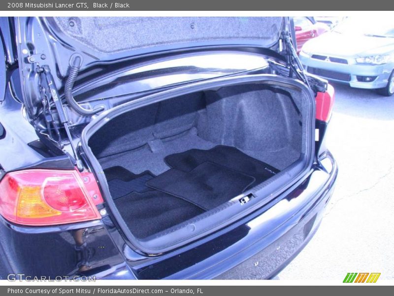 Black / Black 2008 Mitsubishi Lancer GTS