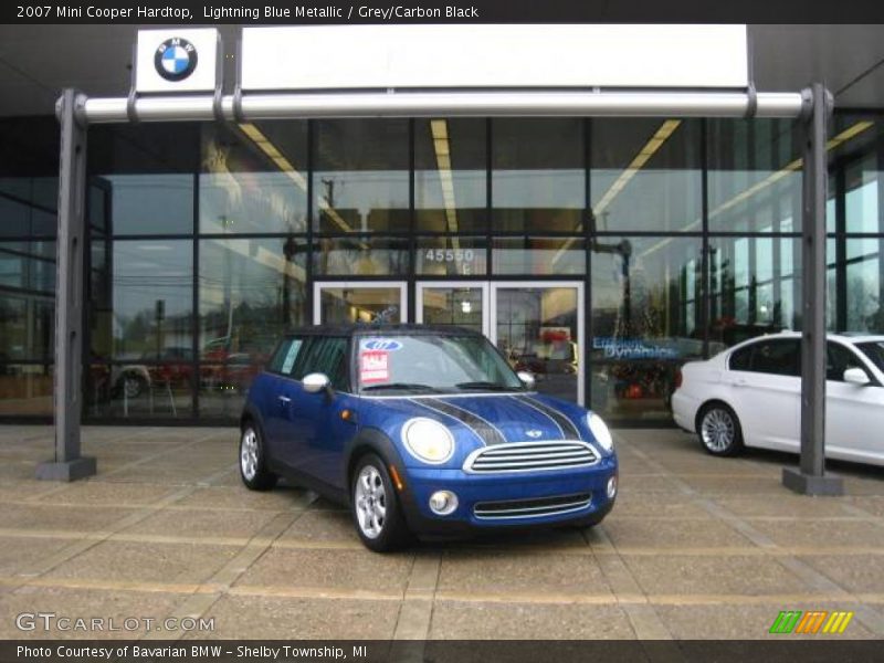 Lightning Blue Metallic / Grey/Carbon Black 2007 Mini Cooper Hardtop
