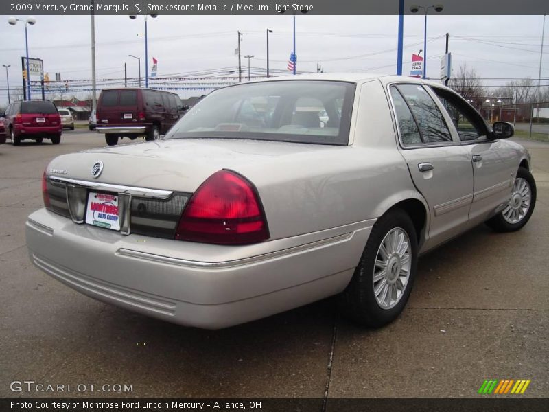 Smokestone Metallic / Medium Light Stone 2009 Mercury Grand Marquis LS