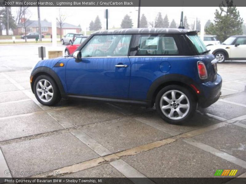 Lightning Blue Metallic / Grey/Carbon Black 2007 Mini Cooper Hardtop