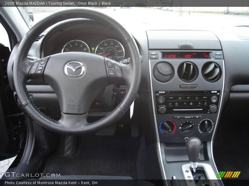 Onyx Black / Black 2008 Mazda MAZDA6 i Touring Sedan