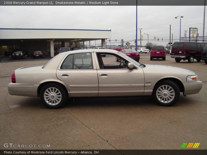 Smokestone Metallic / Medium Light Stone 2009 Mercury Grand Marquis LS