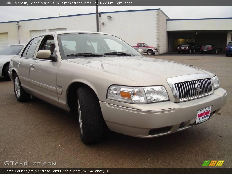 Smokestone Metallic / Medium Light Stone 2009 Mercury Grand Marquis LS